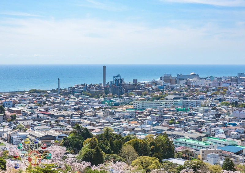 茨城県内のパノラマ風景